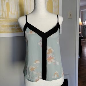 BP Garden Girl Floral Spaghetti Strap Top
